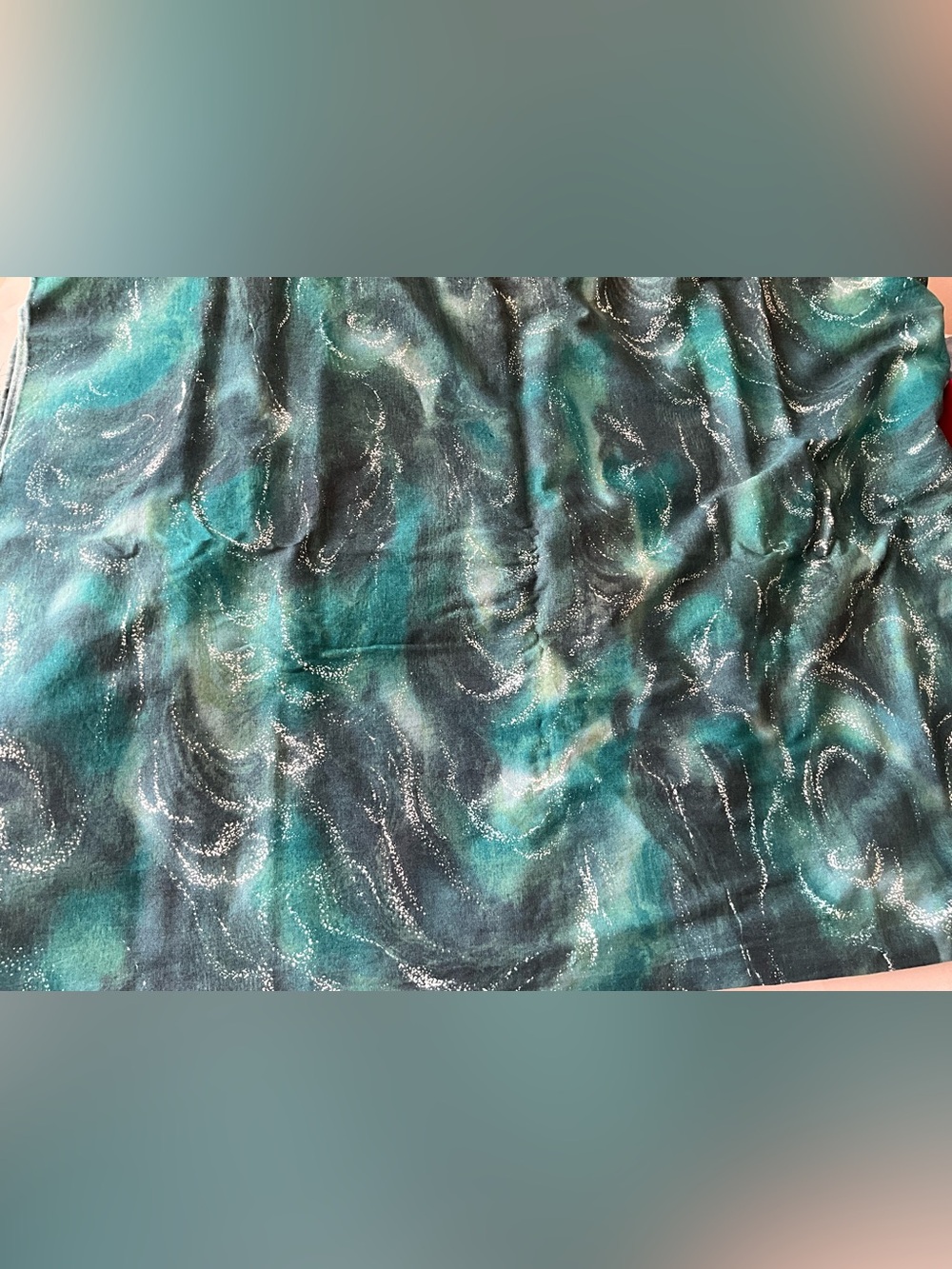 Quilting Sewing Fabric P&B Textiles Swirls Fabric Green Cotton 3 Yards